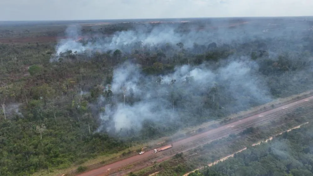 Fotos Alcoa: Queimadas em Juruti 