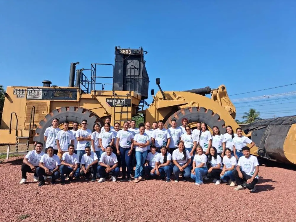 Alunos do Projeto de Gestão de Mão de Obra da MRN