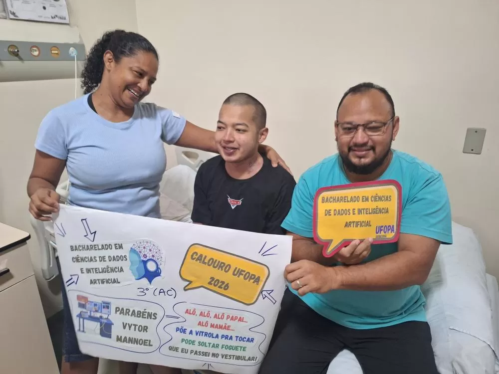 Jovem do Baixo Amazonas vence desafio de saúde e conquista vaga em universidade