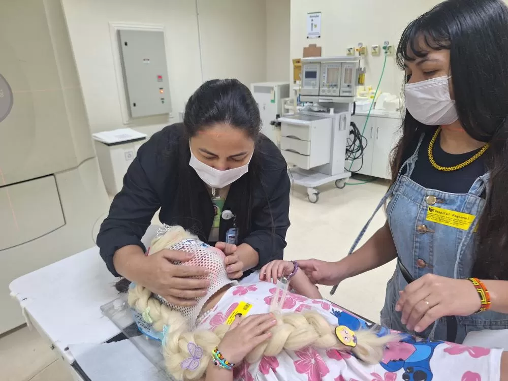 Inspiradas em personagens lúdicos, máscaras auxiliam crianças em tratamento contra câncer no Hospital Regional de Santarém